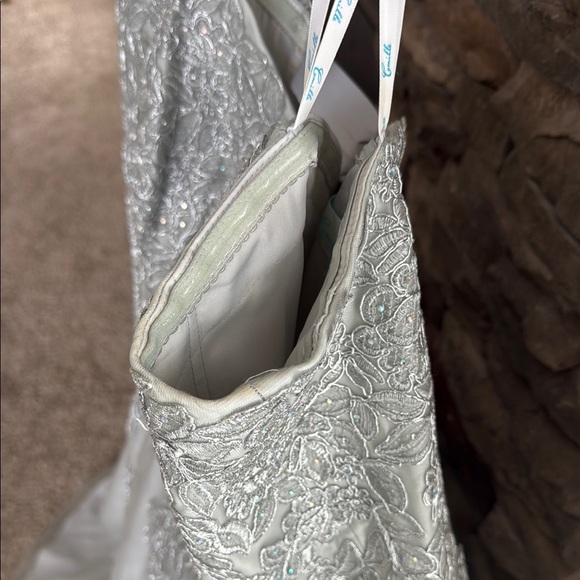 Elegant Silver girls prom Dress - Picture 12 of 12